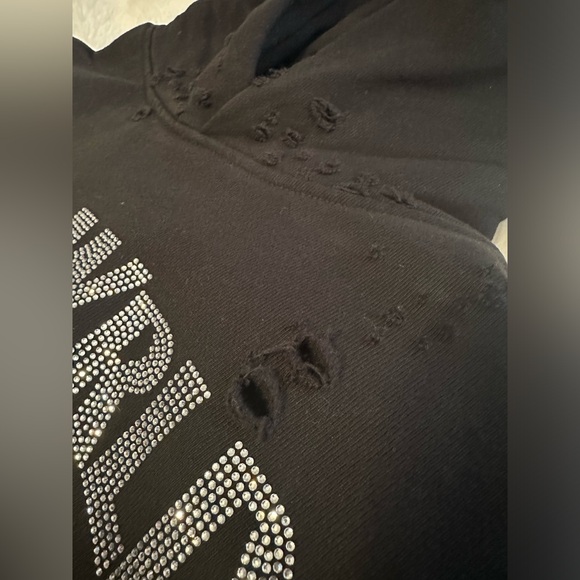 Juice Wrld Rhinestone Hoodie - Picture 3 of 4